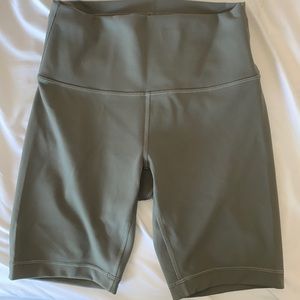 Size 6 Lululemon Women’s Athletic Shorts Army Green